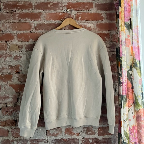 H&M no. 5 Beige Crewneck Oversize Super-soft Sweatshirt - Picture 4 of 6